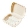 Mouth Guard Case | Denture Case with Braces Removal Tool | Orthodontic Retainer Braces Storage Box Slim Retainer Case for Denture Brace Retainer Fowybe view 1