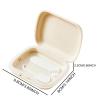 Mouth Guard Case | Denture Case with Braces Removal Tool | Orthodontic Retainer Braces Storage Box Slim Retainer Case for Denture Brace Retainer Fowybe view 4