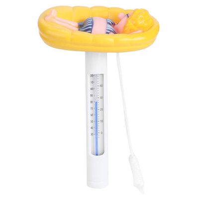 Floating Pool Thermometer, Cute Cartoon Shape Accurate Readings for Water Temperature, Water Thermometer for Aquarium Thermometer for Outdoor & Indoor Swimming Pools & Spas