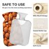 ODAWA Balls Hot Water Bottle with Soft Velvet Cover Hot Water Bag for Pain Relief Hot and Cold Compress Body Bed Warmer 1L view 4