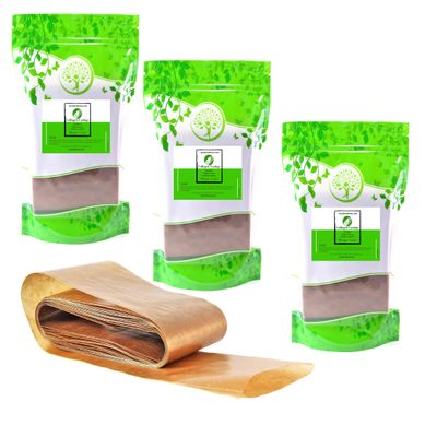3 x Collagen Casings 5mts  (15mts) Protein Casing | Natural Casings | Smoke Collagen Rounds | Sausage Casings (Diameter: 80mm)