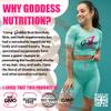 GODDESS NUTRITION Hair Skin Nails Marine Collagen 1000mg - 60 Tablets - Beauty & Wellness Support - Gluten-Free - Pescatarian Friendly view 3