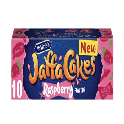 2x Raspberry Jaffa Cakes New Flavour British Classic Treat Tea Time Snack McVities