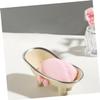 Cabilock Decorative Tray Bathtub Trays for Tub Soap Shower Holder Soap Dish for Bar Soap Tray for Soap Dispenser Kitchen Soap Bar Dish Soap Cases Dish Soap Abs Soap Holder White No Punching view 2