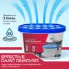 Sterlix Pack of 5 500ml Dehumidifier Tubs for Condensation,Humidity, Damp, Mould, Moisture, Allergens, Mildew & Neutralising Odours for Domestic us at Home, Office, Garage, Windows & Wardrobes view 4