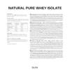 Bulk Natural Pure Whey Protein Isolate, Sweetened With Stevia, Vanilla, 1 kg view 3
