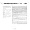 Bulk Breakfast Smoothie, High Protein, Real Fruit Pieces, Blueberry & Raspberry, 2.5 kg, Packaging May Vary view 3