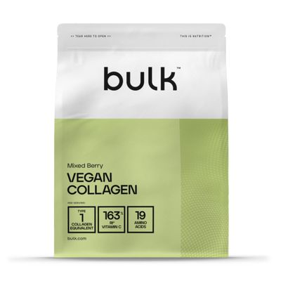 Bulk Vegan Collagen Powder, Mixed Berry, 250 g, 31 Servings, Packaging May Vary