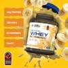 Applied Nutrition Critical Whey Protein Powder  24g Protein per Serving, High Protein Powder, Protein Shake with BCAAs & Glutamine  Muscle Growth & Recovery (2Kg - 61 Servings) (Banana) view 2