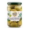 Biona Organic Bella di Cerignola Olives in Brine 280g, Pack of 5 - Handpicked in The Italian Region of Cerignola - Whole Green Olives - Succulent & Vibrant - Preserved in Brine