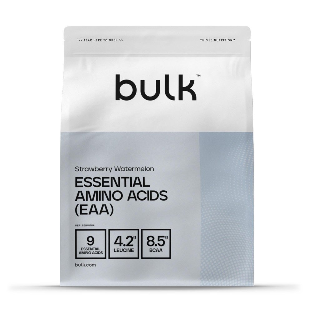 Bulk Pure Essential Amino Acids Powder, Strawberry & Watermelon, 500 g