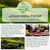 Assam India Premium Black Loose Leaf Tea Tippy Golden Flowery Orange Pekoe TGFOP (Assam India, 175g) view 2