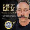 Black Magic Sudden Death Mustache Wax | Hide Grey Hair | Strong Hold | 1 oz Tin | No Heat Source Required | Unscented view 2