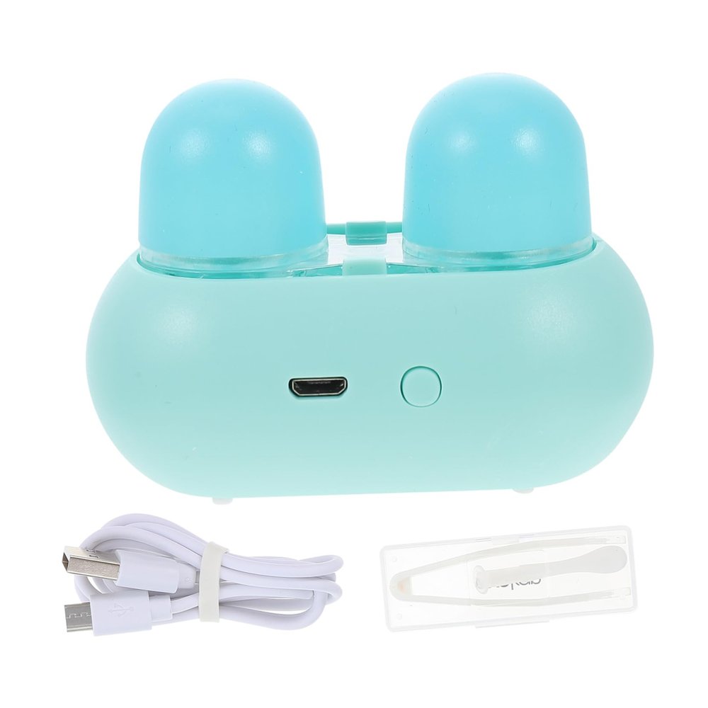 ABOOFAN Rabbit Cleaner Automatic Contacts Cleaner Lens Cleaning Tool for Glasses for Travel and Daily Use