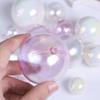 27 Pcs Mini Balls Cake Topper Faux Pearl Balls Cake Picks Cupcake Insert Topper Bubble Baking Cake Decoration for Wedding Birthday view 3