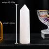 AtkitS Natural Tower Pink Calcite Gemstone Point Polished Healing Stone Crystal Obelisk Wand Stone Room Decor view 2