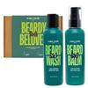 Men Rock Grooming Kit for Men Sicilian Lime Shampoo & Balm Duo Cleanses, Conditions & Moisturises Mens Grooming Gift Set view 1