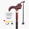 Wooden Walking Cane, with Comfort Grip Handle, Walking Stick 36.6 Inch, Sturdy Canes for Men & Women. (Size : 36.6in/93cmC) view 3