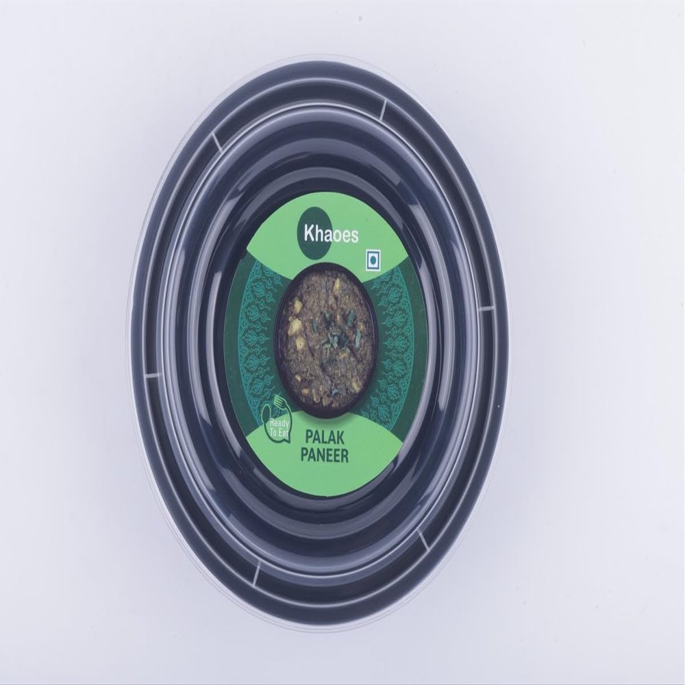 Khaoes Ready to Eat Palak Paneer Instant Palak Paneer with No Added Preservative and Colours (Item Weight : 82 gr,Pack Of 1)