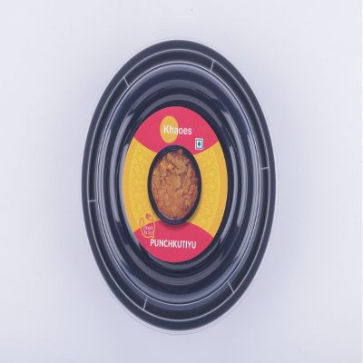 Khaoes Ready to Eat Punchkutiyu Instant Punchkutiyu with No Added Preservative and Colours (Item Weight : 74 gr,Pack Of 1)