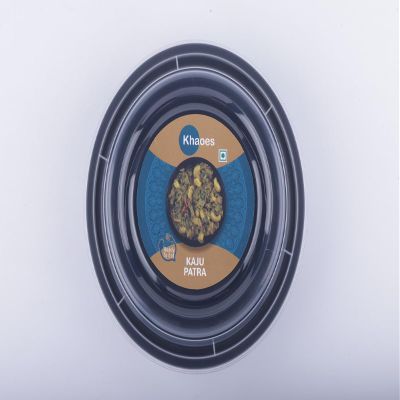 Khaoes Ready to Eat Kaju Patra Instant Kaju Patra with No Added Preservative and Colours (Item Weight : 104 gr,Pack Of 1)