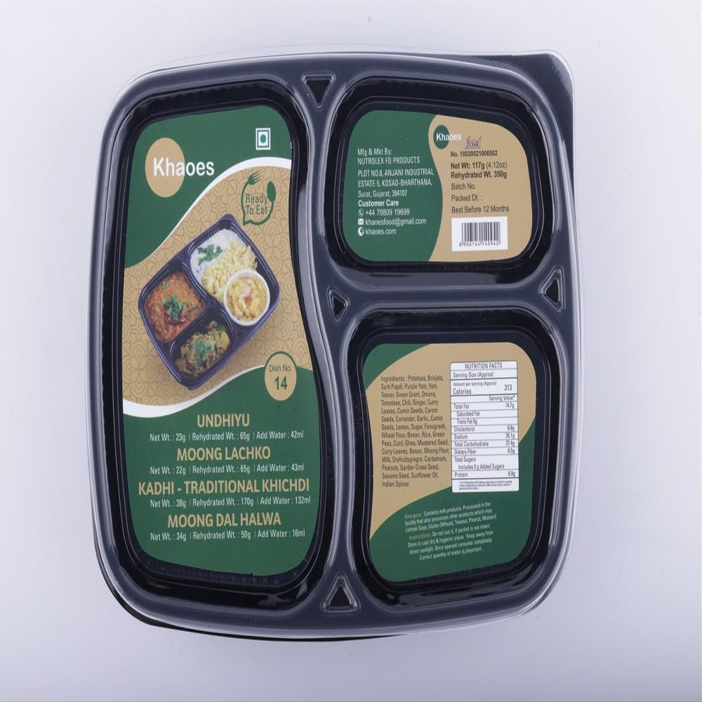 Khaoes Ready to Eat Dish 14 Instant Dish 14 with No Added Preservative and Colours (Item Weight : 117 gr,Pack Of 1)