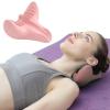 Cervical Spine Massage Pillow, Neck and Shoulder Relaxer Neck Massage Pillow, Cervical Spine Alignment Chiropractic Pillow Cervical Neck Traction Device Neck Stretcher for TMJ Pain Relief (Pink) view 1