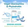 Vegan Glucosamine Phytodroitin Complex 90 Capsules - with Plant Based Chondroitin, Turmeric, Rosehip and Vitamin C to Support Cartilage and Bones - UK Made view 3
