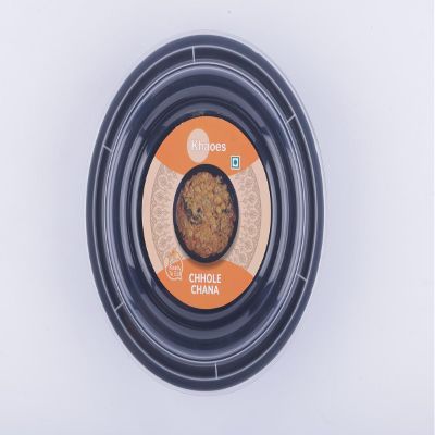 Khaoes Ready to Eat Chholechana Instant Chholechana with No Added Preservative and Colours (Item Weight : 64 gr,Pack Of 1)