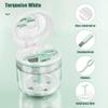SUIOPPYUW Convenient Wet - Denture ABS Denture Denture Brush And Cleaning For Dentures And Dental Appliances Unique Practical, Green Pine White view 2