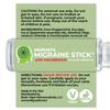 MIGRASTIL Migraine Stick with Magnesium Cooling Peppermint Eucalyptus Essential Oil Topical Magnesium for Headache Support. Made in The USA 10 ml view 2