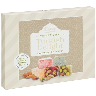 Delicious sweet treats traditional turkish delight