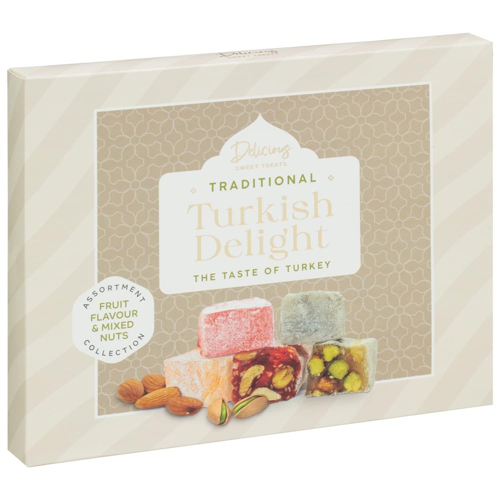 Delicious sweet treats traditional turkish delight