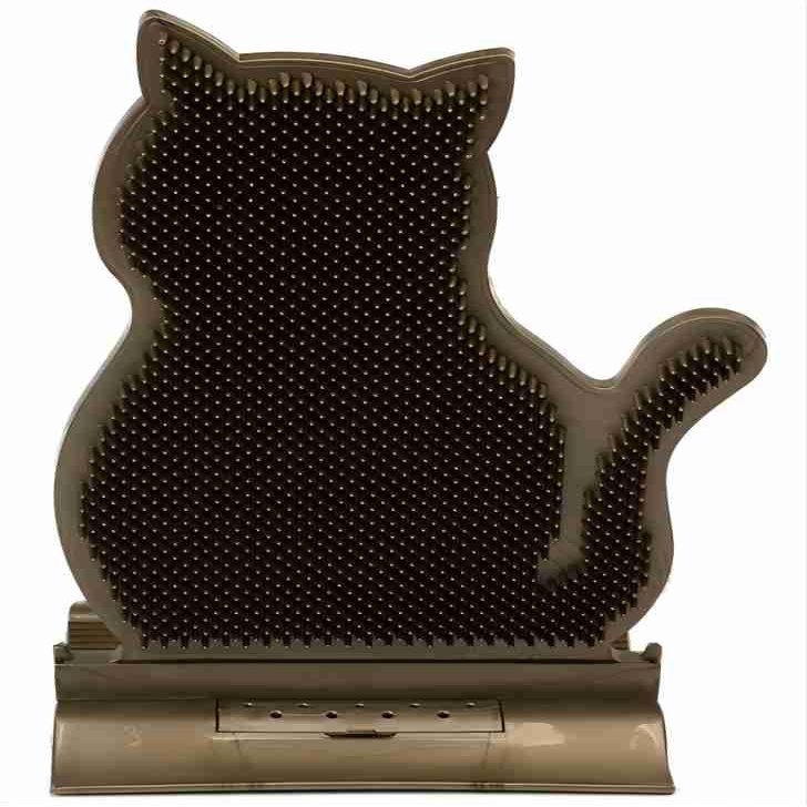 Self Groomer Wall Corner Massage Comb Fixed Door Gap Brush Soft Trimming Brush Tool for Long Short Hair (#2)