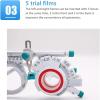 ZXSYYDS Eyeglasses Optometry Optician,Adjustable Trial Frame Optical Trial Lens Frame PD 48-80mm,Can Be Inserted 5 Lenses,Eye Optometry Optician view 4