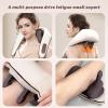 5D Neck & Shoulder Massager with Heat - Portable Kneading Massager for Pain Relief & Comfort - Gifts for Women & Men (White) view 4