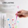 4 Pack Toothbrushes for Adults - Individually Wrapped Medium Bristle Toothbrushes with Covers - Blue - Convenient & Affordable Dental Care for Travel, Hotels, Airbnb, Missions & More view 4