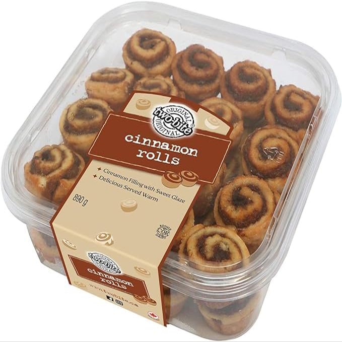 Two Bite Original Cinnamon Rolls - 890g