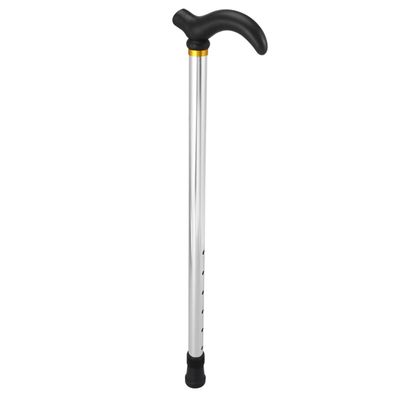 ULTECHNOVO Telescopic Crutches Aluminum Alloy Walking Stick Section Adjustable Height Cane for Elderly Walking Aid for Men Skid-resistant Handle and Indoor Mobility