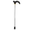 ULTECHNOVO Telescopic Crutches Aluminum Alloy Walking Stick Section Adjustable Height Cane for Elderly Walking Aid for Men Skid-resistant Handle and Indoor Mobility view 1