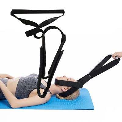 NICHOY Spine Chiropractic Decompression Traction Tool(2Ft),Neck Stretcher Strap,Neck Cervical Traction Device,Traction Belt Physical Therapy(A)