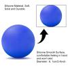 WOVTE Massage Lacrosse Ball for Myofascial Release, Foot, Back, Trigger Point Treatment Ball, Muscle Knot, Yoga (Royal Blue) view 2