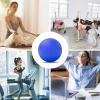 WOVTE Massage Lacrosse Ball for Myofascial Release, Foot, Back, Trigger Point Treatment Ball, Muscle Knot, Yoga (Royal Blue) view 4