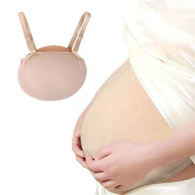 ALKANI Realistic Silicone Fake Pregnant Belly Costume Artificial Silicone Fake Belly Costum Suitable for Pregnant Mannequin Film Prop or Dress Form (Size : 7-8months~2500g)
