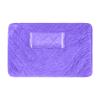 Rubu22a Small Electric Blanket, 60 x 80 cm, USB Heating Pad for Bed, Sofa & Camping, Heat Blankets, Energy-Saving & Washable, Electric Blanket with Pockets, Flannel Cuddly Blanket, Soft (Purple, One view 1