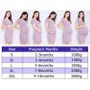 ALKANI Silicone Fake Pregnant Bump Belly Artificial Silicone Pregnancy Bump Costume Suitable for Role Playing Halloween Photography Film Props Or Maternity Wear (Size : 5-6months~1850g) view 3