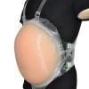 ALKANI Artificial Silicone False Pregnant Belly Realistic silicone Pregnant Belly Suitable for Film Prop Costumes Pregnant Mannequin or Dress Form (Size : 5-6months/twin~3700g) view 1