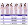 ALKANI Realistic Silicone Fake Pregnant Belly Costume Artificial Silicone Fake Belly Costum Suitable for Pregnant Mannequin Film Prop or Dress Form (Size : 5-6months~1850g) view 4