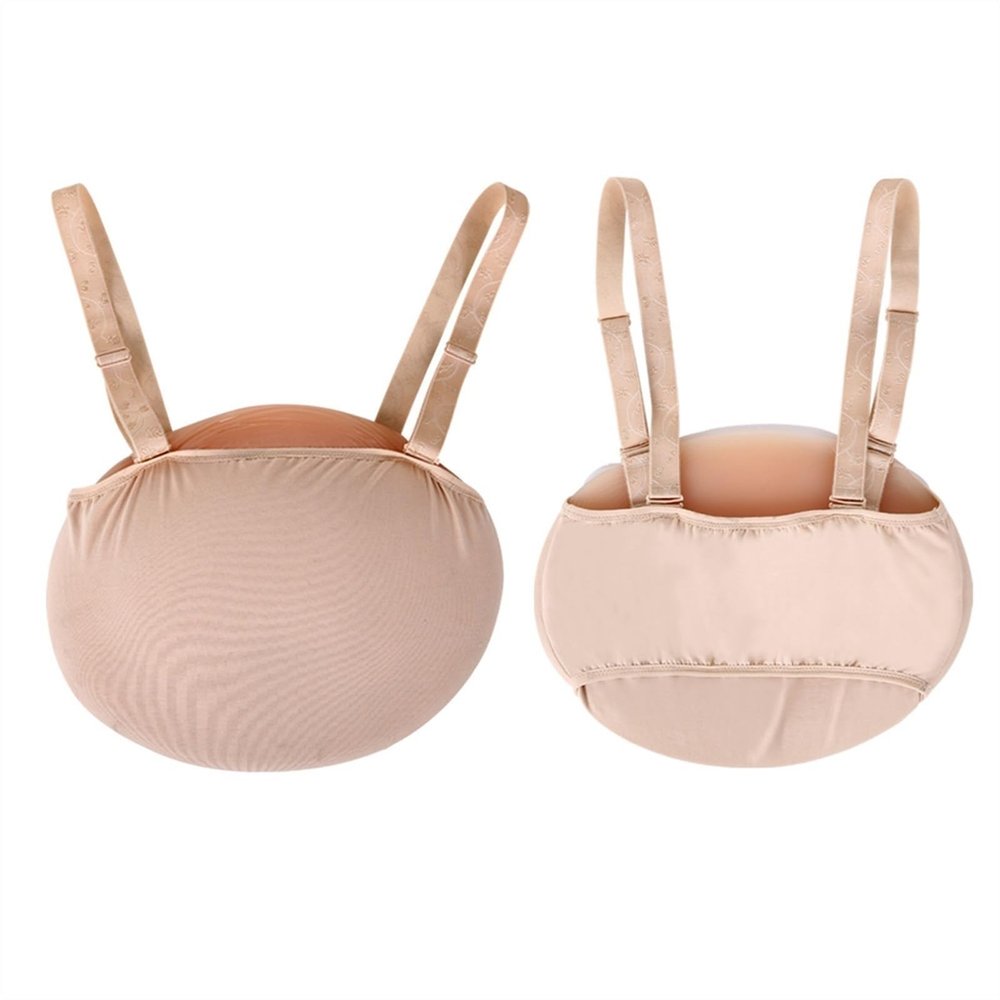 ALKANI Silicone Fake Pregnant Belly Artificial Silicone Fake Belly Realistic pregnant Bump Costume Suitable for Film Prop Performance Costumes (Size : 5-6months~1850g)