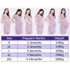 ALKANI Silicone Fake Pregnant Belly Artificial Silicone Fake Belly Realistic pregnant Bump Costume Suitable for Film Prop Performance Costumes (Size : 5-6months~1850g) view 2